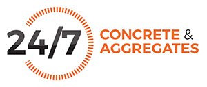 24/7 Concrete & Aggregates Logo